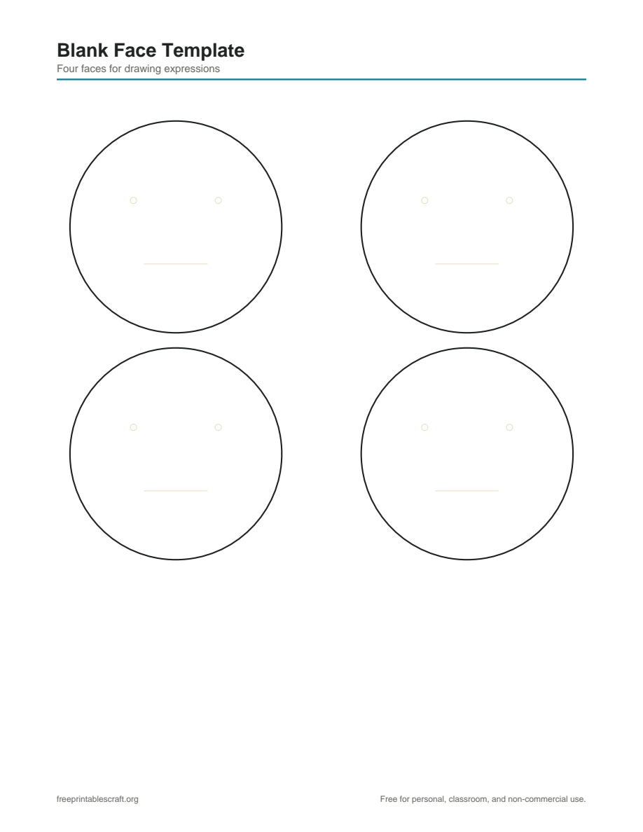 Preview of the mask printable PDF